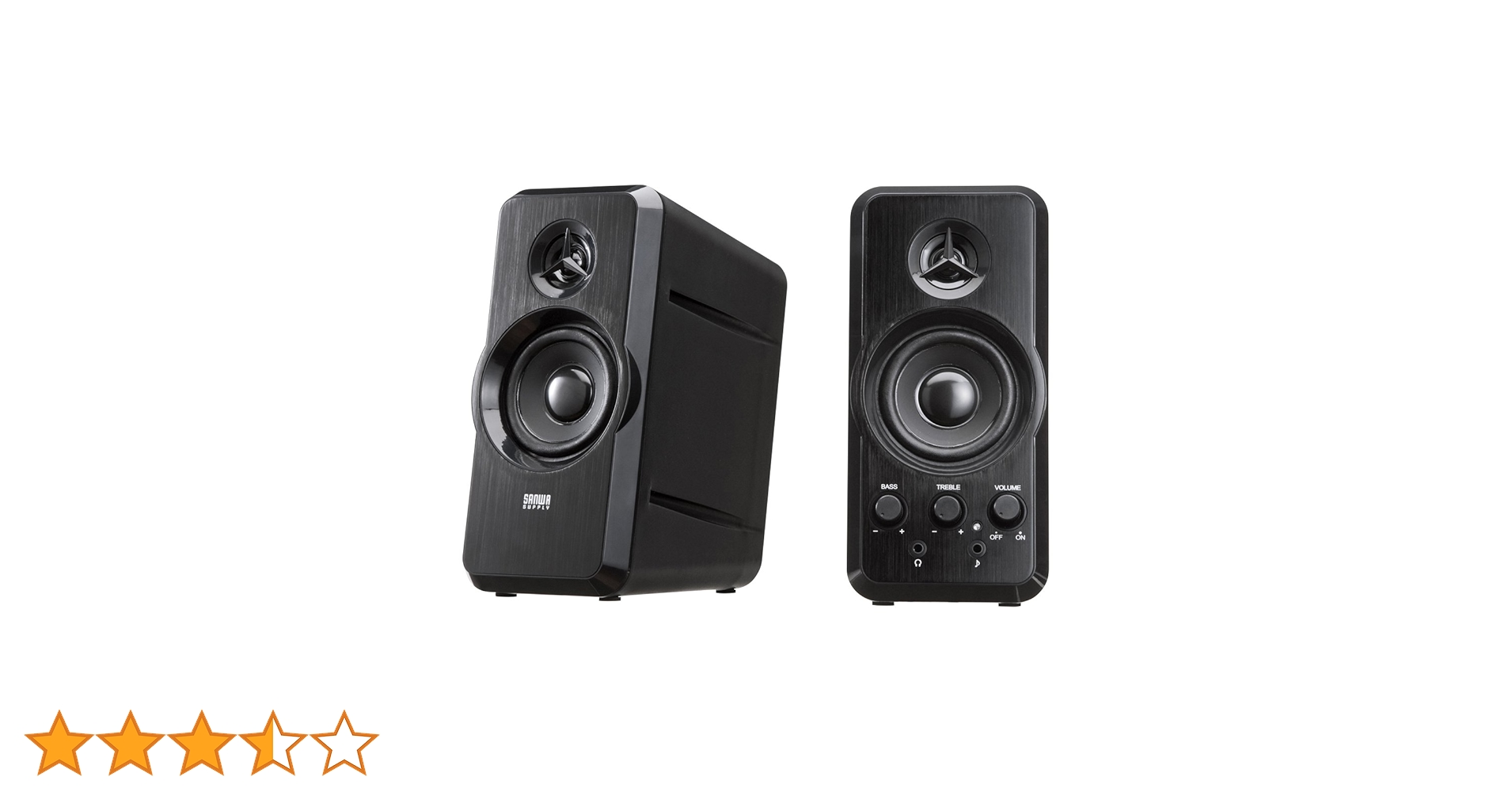 Amazon.co.jp: サンワサプライ マルチメディアスピーカー 実用